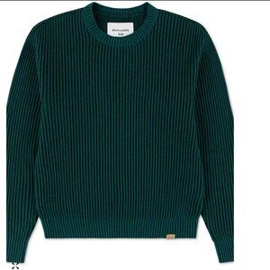 Boys Plated Stitch Crew Sweater |  Abercrombie kids